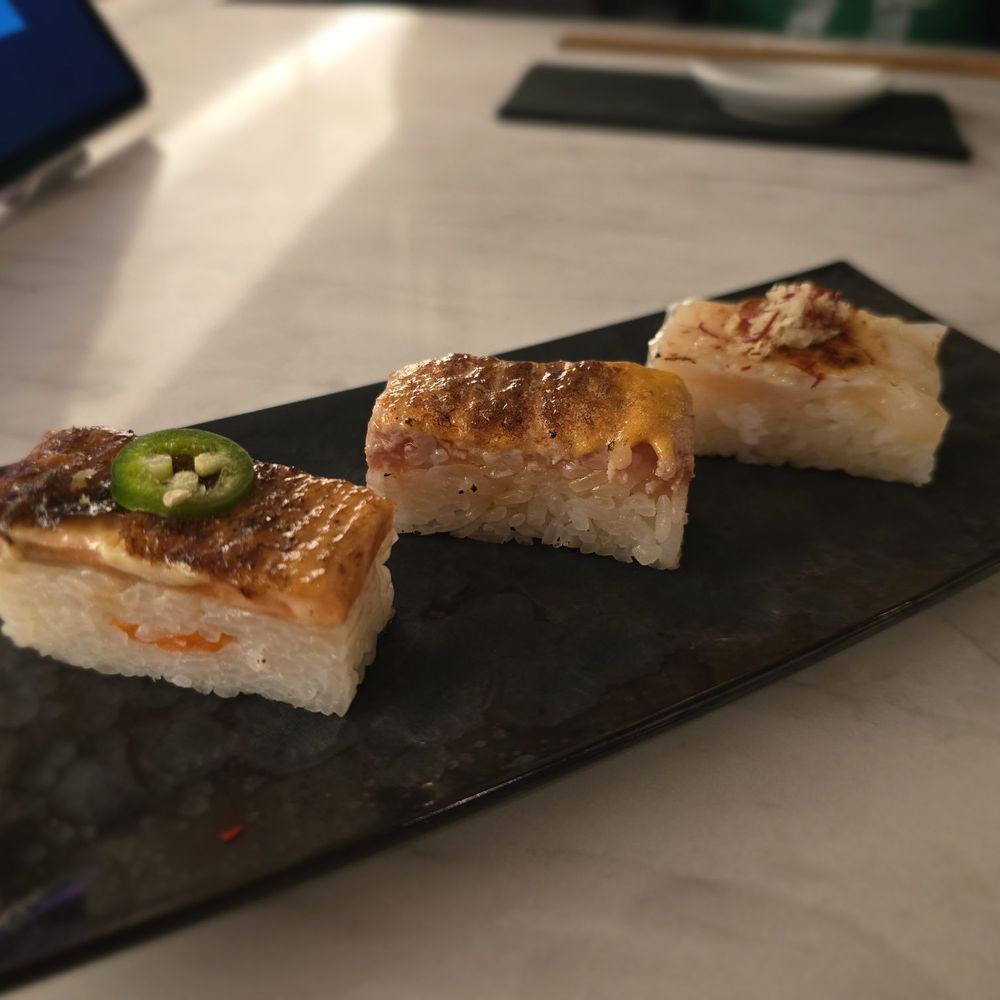 Aburi TORA - Aburi Austin sampler - Japanese Near Me - Austin, Texas Aburi TORA - Aburi Austin sampler - Japanese Near Me - Austin, Texas