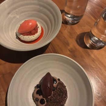 Boka - Kabocha Cake & Burnt Honey Crémeux - New American Near Me - Chicago, Illinois
