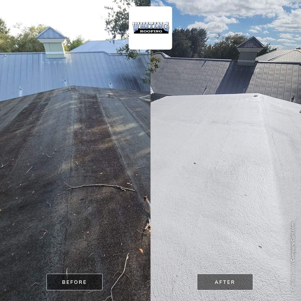 Slide of Whiting Roofing