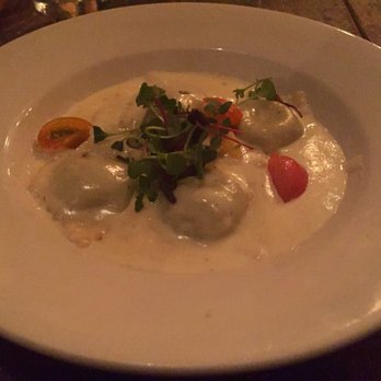 Nine One Five - Spinach ravioli (awesome) - New American Near Me - Key West, Florida Nine One Five - Spinach ravioli (awesome) - New American Near Me - Key West, Florida