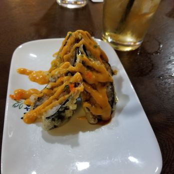 Mitsuba Cuisine - Complimentary volcano roll from Mitsuba - Japanese Near Me - Camillus, New York Mitsuba Cuisine - Complimentary volcano roll from Mitsuba - Japanese Near Me - Camillus, New York
