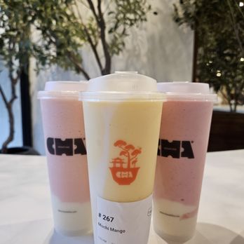 Cha Redefine - Mochimelon, mochi mango, mochi berry - Coffee & Tea Near Me - Arcadia, California