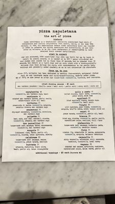 Menu photo 3 Volturno Worcester, MA Menu photo 3 Volturno Worcester, MA
