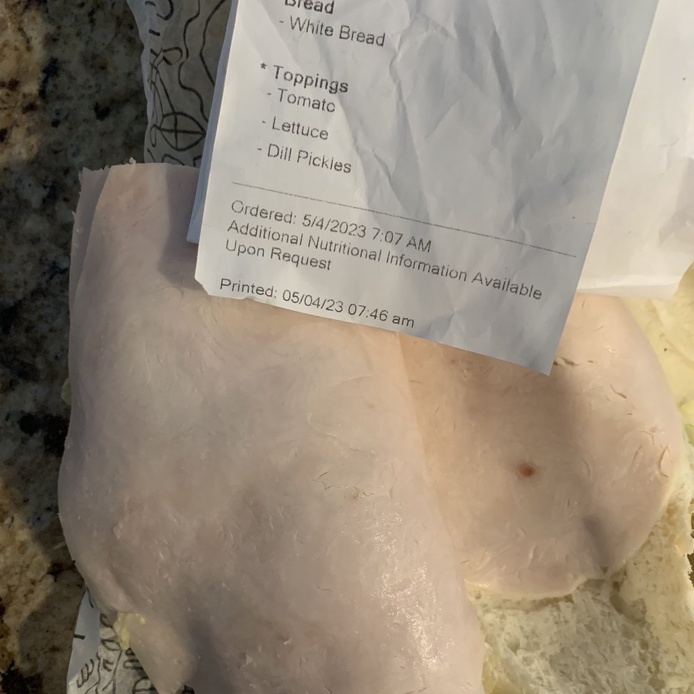 Not the vegan sub I ordered