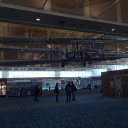 Hertz Rent A Car - If you can't find the car rental booth, look for the large plane by baggage claim.