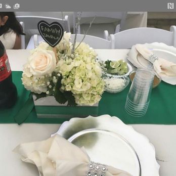 Glam Spot Events - This lady is amazing she turned my back yard like a fancy super expensive banquet hall for a reasonable price I recommend love it.. - Party Equipment Rentals Near Me