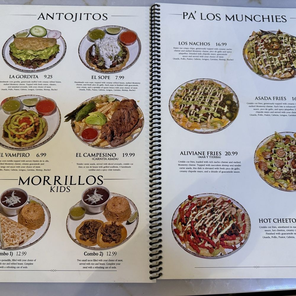 Desvelados - Menu, pages 7-8, as of April 2025 - Mexican Near Me - Santa Monica, California Desvelados - Menu, pages 7-8, as of April 2025 - Mexican Near Me - Santa Monica, California