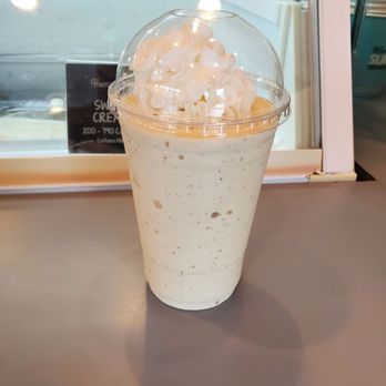 Marble Slab Creamery - The masterpiece... the Banana Toffee shake! - Ice Cream & Frozen Yogurt Near Me - Oklahoma City, Oklahoma