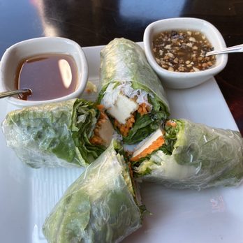 Thai Pepper True Thai Kitchen - Tofu fresh rolls! - Thai Near Me - Tacoma, Washington