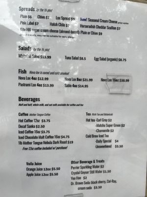Menu photo 6 Boichik Bagels Los Gatos, CA