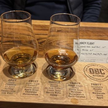 OBC Kitchen - Flight of Bourbon $34 - Salad Near Me - Lexington, Kentucky