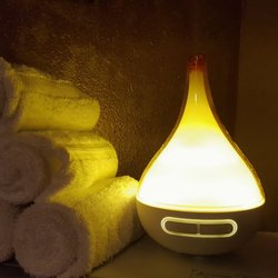 Body Kneads Massage Therapy - Hot towels and essential oil diffuser.