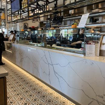 Cafesano - Dine In walkway to order - Mediterranean Near Me - Dulles, Virginia