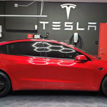 Ceramic Pro Elite Murrieta - Inozetek Super Gloss Metallic Vampire Red with matching handle wraps. - Vehicle Wraps Near Me - Murrieta, California Ceramic Pro Elite Murrieta - Inozetek Super Gloss Metallic Vampire Red with matching handle wraps. - Vehicle Wraps Near Me - Murrieta, California