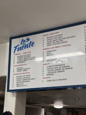 Menu photo 2 La Fuente Restaurant Calexico, CA Menu photo 2 La Fuente Restaurant Calexico, CA