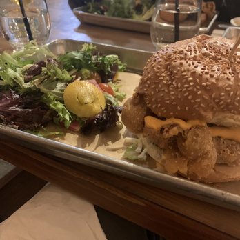 Craft Roots - Chipotle mushroom burger - Bars Near Me - Morgan Hill, California Craft Roots - Chipotle mushroom burger - Bars Near Me - Morgan Hill, California