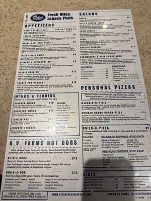 Menu photo 1 Otto's Pub & Brewery State College, PA Menu photo 1 Otto's Pub & Brewery State College, PA