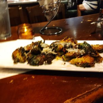Pearlz Oyster Bar - Brussels were decent. Lil greasy - Seafood Near Me - Charleston, South Carolina