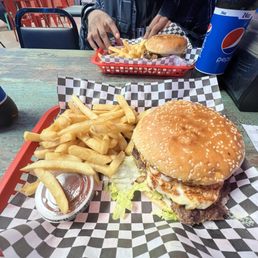 Birria Brunch Burger W Fries