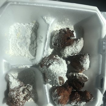 Tante Marie - Two orders of overcooked beignets - Breakfast & Brunch Near Me - Breaux Bridge, Louisiana