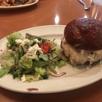 The Arrogant Butcher - Turkey Pastrami Sandwich and Meditation Mediterranean Salad - American Near Me - Phoenix, Arizona