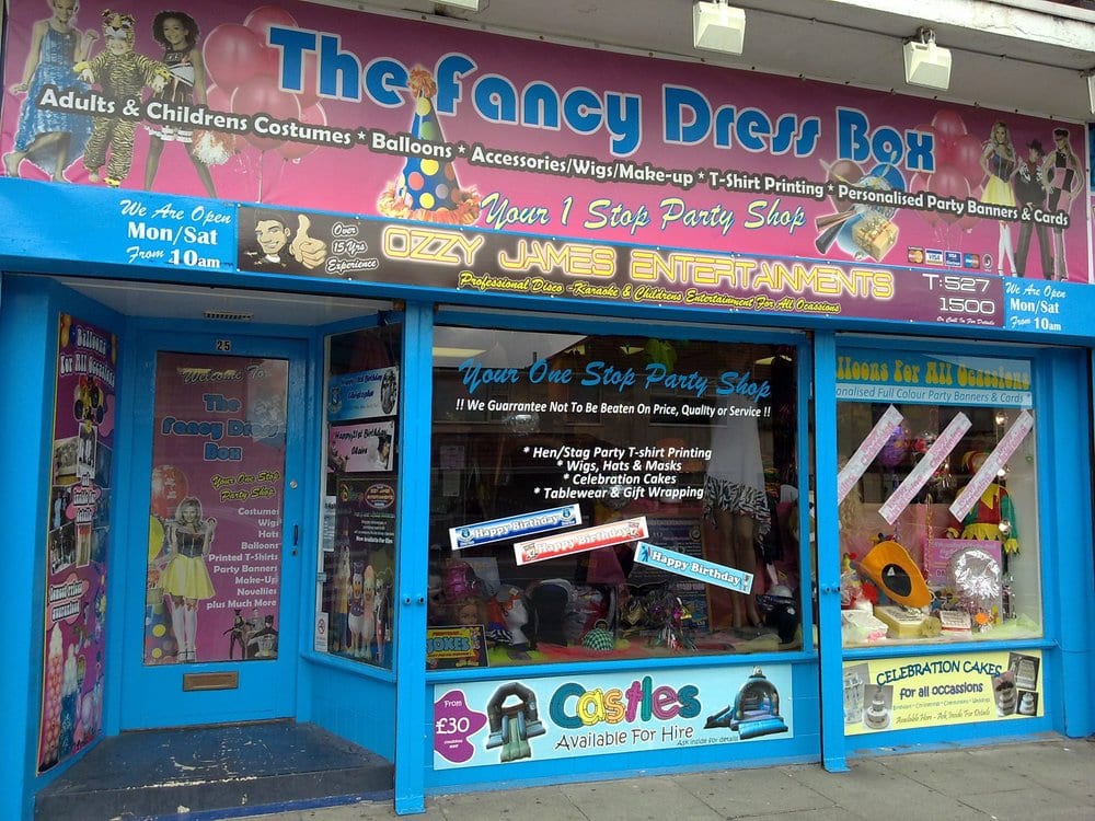 THE FANCY DRESS BOX Updated October 2024 25a Dover Road, Liverpool