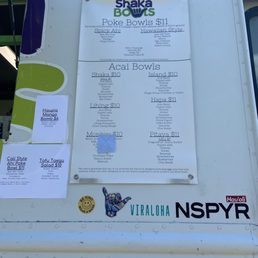Food truck menu as of Jan 7 2021 Food truck menu as of Jan 7 2021
