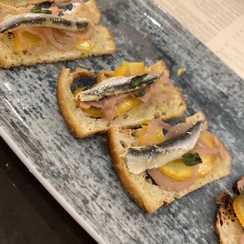 La Strega - Anchovy Crostinis - Italian Near Me - Las Vegas, Nevada