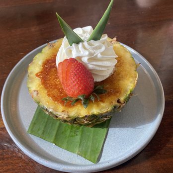 Tommy Bahama Restaurant & Bar - Pineapple Cream Brulee - Seafood Near Me - The Woodlands, Texas Tommy Bahama Restaurant & Bar - Pineapple Cream Brulee - Seafood Near Me - The Woodlands, Texas