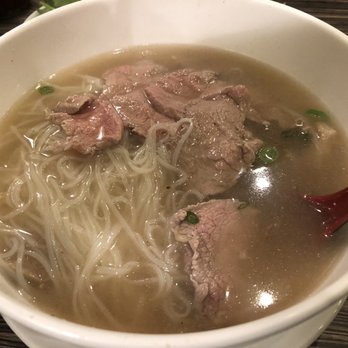 Samoeun's Happy Wok - Pho: untouched with sriracha, hoisin sauce, or herbs. - Thai Near Me - Plover, Wisconsin Samoeun's Happy Wok - Pho: untouched with sriracha, hoisin sauce, or herbs. - Thai Near Me - Plover, Wisconsin