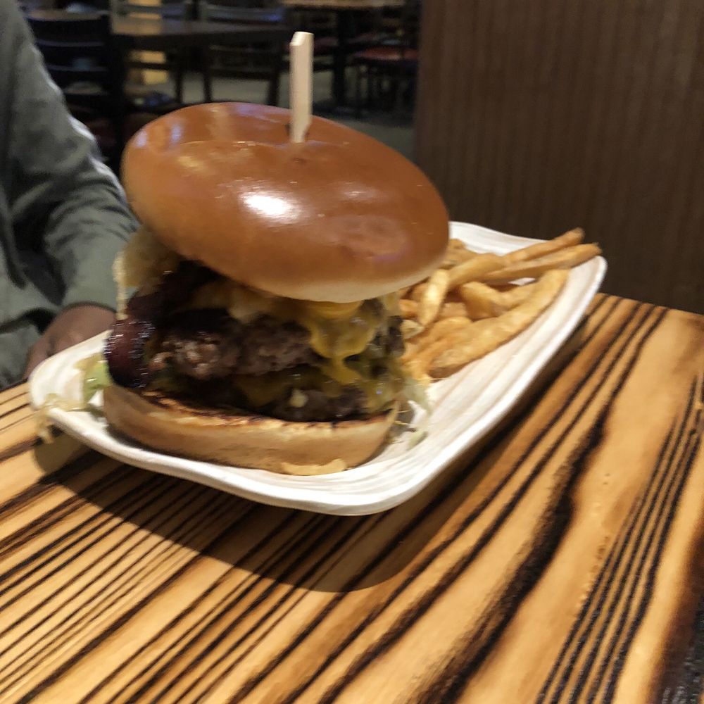 Double cheeseburger Double cheeseburger