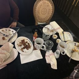 Totally obliterated chow. Totally obliterated chow.