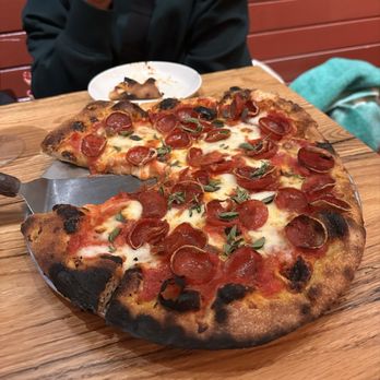 Terra GR - Pepperoni Hot Honey - New American Near Me - Grand Rapids, Michigan