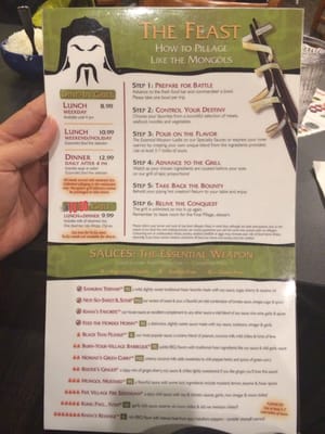 Menu photo 4 HuHot Mongolian Grill Sandy, UT