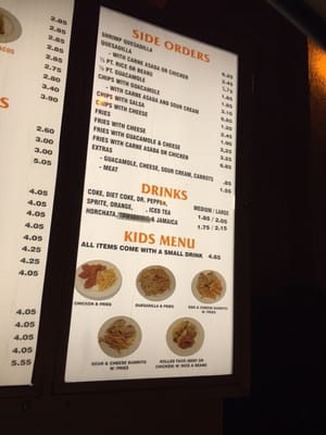 Menu photo 8 Albertaco's Mexican Food Vista, CA