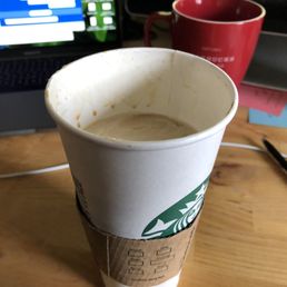 Looks like a grande got poured into a venti..? Looks like a grande got poured into a venti..?