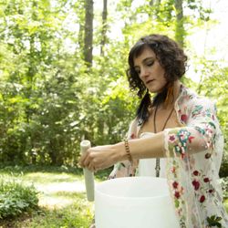 Beyond limits Expressive Arts Therapy LLC - Sound bath in nature
