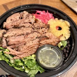 Large 2 Protein Portion with 5 toppings : Brisket