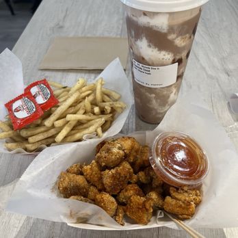 Bubble Puff & Tea - chocolate cloud, French Fries, Popcorn Chicken - Bubble Tea Near Me - Pasadena, California