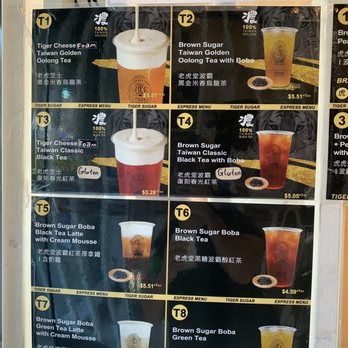 Tiger Sugar - Tiger Sugar's Menu - Bubble Tea Near Me - New York, New York Tiger Sugar - Tiger Sugar's Menu - Bubble Tea Near Me - New York, New York