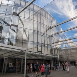 Exterior outside entrance of Marion Oliver McCaw Hall - Seattle, Washington Exterior outside entrance of Marion Oliver McCaw Hall - Seattle, Washington