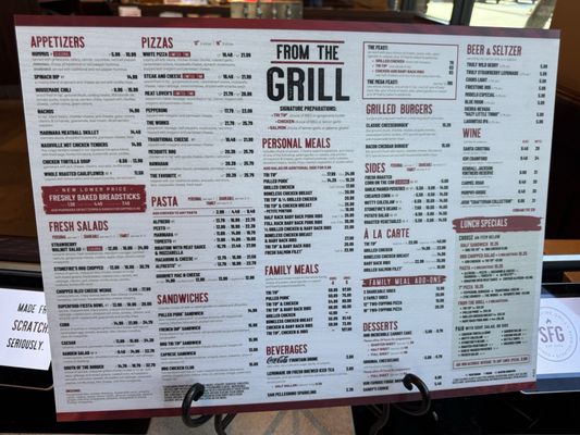 Menu photo 7 Stonefire Grill - Brea Brea, CA