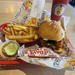Slider and fries Slider and fries