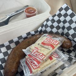 Jumpin Jambalaya - Chicken Boudin Link with crackers
