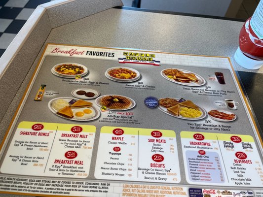 Menu photo 2 Waffle House Willoughby, OH