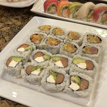 Fuji Sushi - Philadelphia Roll, Dynamite Crunchy Roll - Sushi Bars Near Me - Metairie, Louisiana
