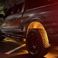 RNR Tire Express - Fuel 20" rims Whelen lighting