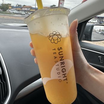 Sunright Tea Studio  - Mango Jasmine tea - Bubble Tea Near Me - Las Vegas, Nevada