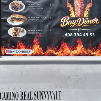 Bay Döner - Menu - Food Trucks Near Me - Sunnyvale, California