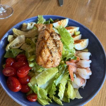 Cutters Crabhouse - Grilled Salmon and Chilled Shrimp Louie $30.50 - Seafood Near Me - Seattle, Washington Cutters Crabhouse - Grilled Salmon and Chilled Shrimp Louie $30.50 - Seafood Near Me - Seattle, Washington